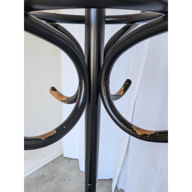 Vintage Black Bentwood Coat Stand, 1970s For Sale - Image 11 of 18