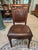 Chestnut Set of 6 Dining Chairs For Sale - Image 8 of 8