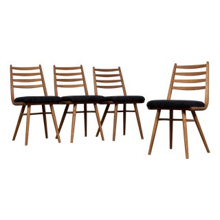 Dining Chairs by Jiří Jiroutek for Jitona, 1960s, Set of 4 For Sale
