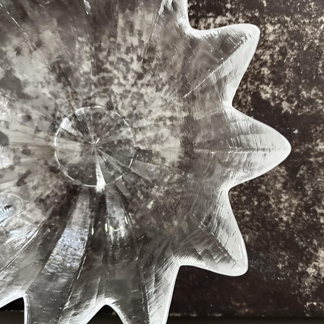 Vintage Crystal Bowl from Riedel For Sale - Image 8 of 10