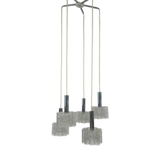 Cascade Lamp with Spare Glass from Doria Leuchten, 1960s For Sale