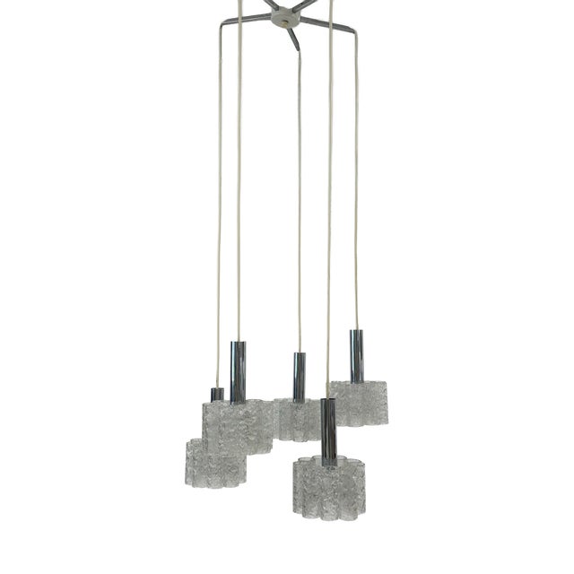 Cascade Lamp with Spare Glass from Doria Leuchten, 1960s For Sale