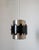 Metal Vintage Pendant Lights in the style of Jo Hammerborg, 1970s, Set of 3 For Sale - Image 7 of 16