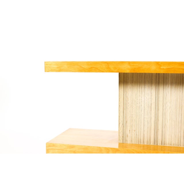 1950s Vintage Mid Century Maple Tiered Shelf Console — Paul Frankl for Barzilay For Sale - Image 5 of 8