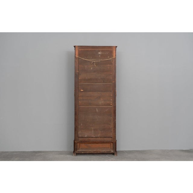 Biedermeier Mirror with Console in Mahogany, 1800s For Sale - Image 5 of 17