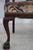 Vintage Dolphin Carved Back Clawfoot Mahogany Settee For Sale - Image 10 of 18