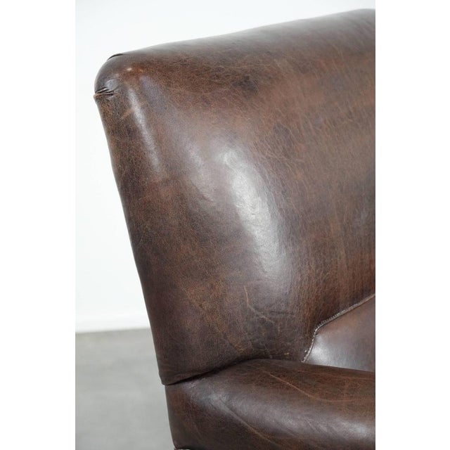 Vintage Armchair in Sheepskin For Sale - Image 14 of 17