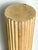 This vintage pedestal is an exceptional example of Mid-Century Modern design, beautifully merging architectural structure...