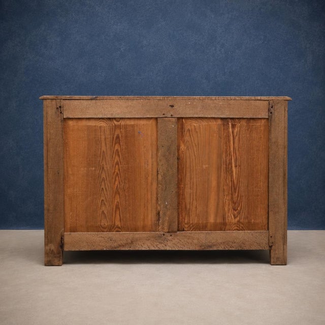 19th Century 19th Century French Oak Bleached Chest of Drawers For Sale - Image 5 of 5