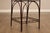 Metal French Art Deco Style Set of Four Counter Stools For Sale - Image 7 of 18