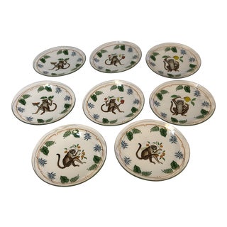 Early 21st Century Lynn Chase Salad Plates- Set of 8 For Sale
