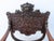 Late 1800s Gothic Heavy Hand Carved Throne His and Hers Curule Chairs 6570d For Sale - Image 12 of 18