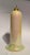Antique White 1980s Gabriel's Trumpet Iridescent Ornament For Sale - Image 8 of 8