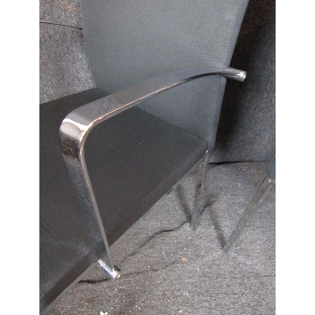 Mid 20th Century Italian Upholstered Dining Chairs - 6 Pieces For Sale In New York - Image 6 of 8