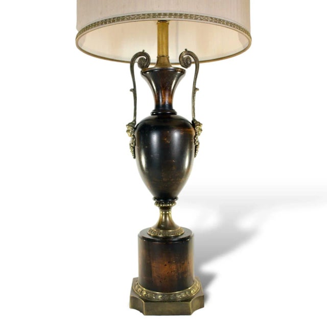 French Frederick Cooper French Empire Style Table Lamp For Sale - Image 3 of 9