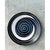 Late 20th Century Vintage Monumental Black and White Spiral Ceramic Plate For Sale - Image 5 of 12