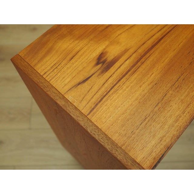 Orange Danish Teak Bookcase, 1970s For Sale - Image 8 of 12