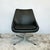 Mid-Century Modern Black Swivel Armchair, 1970s For Sale - Image 3 of 10