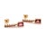 Rubellite Tourmaline Ruby Earrings 14k Gold 1.25 TCW Certified For Sale - Image 14 of 18