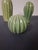 Minimalist 3 Pc. Glazed Stoneware Cacti - Set of 3 For Sale - Image 10 of 11