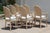 Off-white 1980s Vintage Italian Hollywood Regency Grotto Shell-Back Dining Chairs - Set of 8 For Sale - Image 8 of 18
