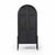Four Hands Tolle Panel Door Cabinet, Drifted Matte Black For Sale - Image 9 of 13