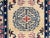 Art Deco Vintage Chinese Hand-Knotted Wool Rug Art Deco Medallion Design in Navy and Cream Rug For Sale - Image 3 of 10