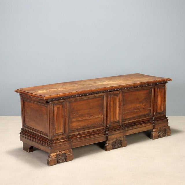18th Century Baroque Walnut Chest For Sale - Image 13 of 13