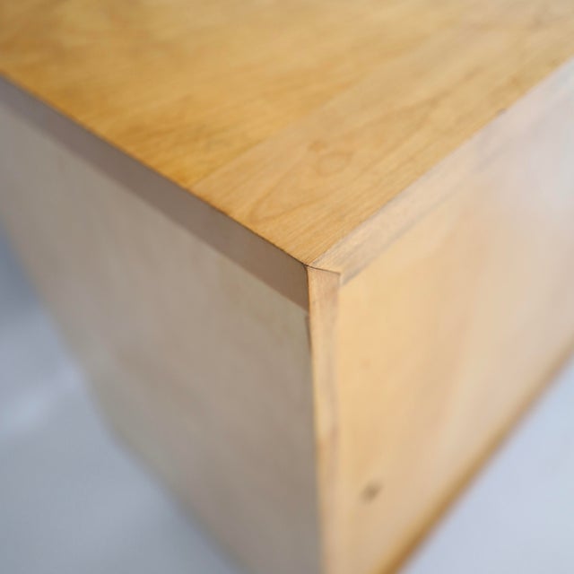 Monumental 1960s Maple Credenza For Sale - Image 12 of 12