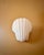 Shell-Shaped Wall Sconces in Matte White Plaster, France, 1970, Set of 2 For Sale - Image 3 of 9