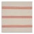 Sample - Schumacher Garden Stripe Indoor/Outdoor Fabric in Red For Sale