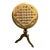 Miniature Brass Tilt-Top Games Table & Light Reflector For Sale