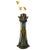 1900s Austrian Art Nouveau Heliosine Iridescent Iris Ceramic Vase by Karl Rudolf Ditmar For Sale In Atlanta - Image 6 of 13