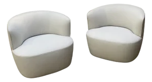 Set of Éclat Swivel Chairs by Vincent Van Duysen, 2010s