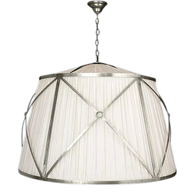 Aspire Large Pendant in Silver Finish For Sale