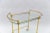 Italian Brass and Glass Serving Bar Cart, 1960s For Sale - Image 6 of 13