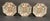 Late 19th Century Antique Rose Medallion Octagonal Plates - Set of Seven For Sale - Image 5 of 8