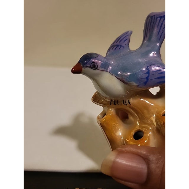 Japanese Antique Japanese 1920s Ceramic Flower Frog For Sale - Image 3 of 10
