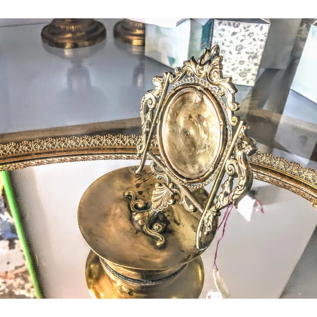 Gothic Turn of the Century French Neo Renaissance Pocket Watch Holder For Sale - Image 3 of 7