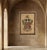 This tapestry features the armorial bearing of a noble knight of the sixteenth century. The chivalrous composition...