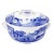 Spode Blue Italian Round Covered Deep Dish For Sale