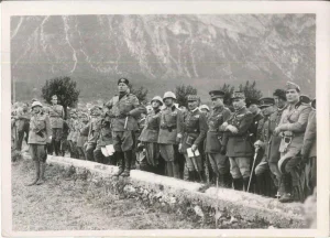 The manoeuvres of the Brenner - Original Vintage Photo - 1935 1935