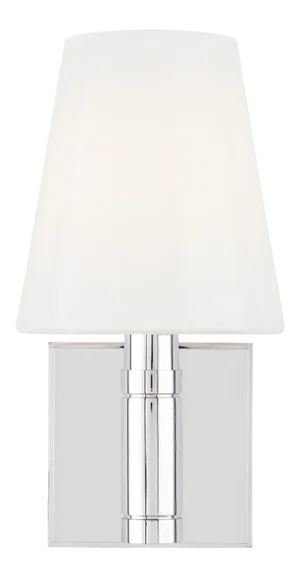 Thomas O'Brien by Visual Comfort Studio Beckham Classic Square Sconce, Silver