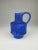 Blue Mid-Century Modern Cobalt Blue Vases by Hartwig Heyne for WGP Studiokeramik, 1960s, Set of 3 For Sale - Image 8 of 12