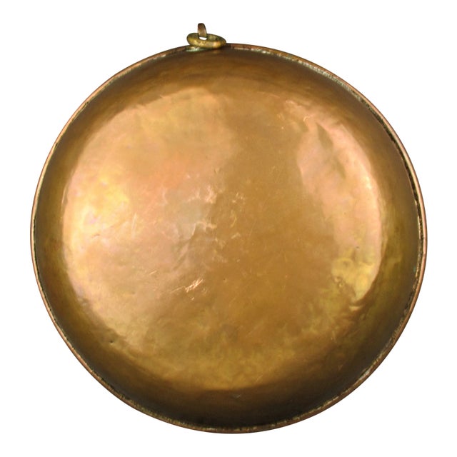 Late 19th Century Round Copper Pot For Sale