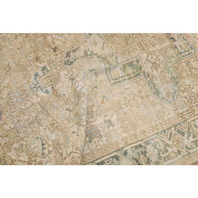 Antique Zabihi Collection Heriz Rug - 8'1" x 10'1" For Sale - Image 4 of 9
