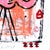 1950 Flamingo Style - Original Mid-Century Inspired Mixed Media Pop Art Acrylic Painting by Gary John For Sale - Image 4 of 7