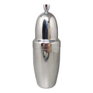 Vintage German Cocktail Shaker in Stainless Steel by Jo Laubner, 1970s For Sale