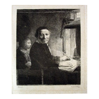 Late 19th Century Francesco Novelli Rembrandt Engraving For Sale