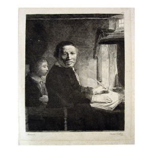 Late 19th Century Francesco Novelli Rembrandt Engraving